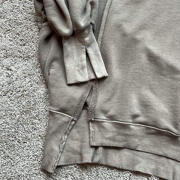 free people Camden sweatshirt size Small 🩶 - Picture 6 of 8